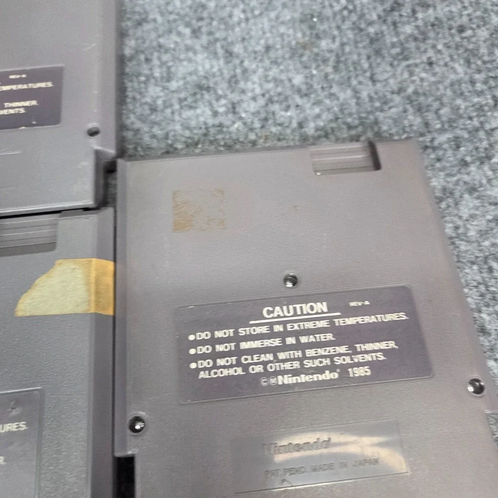 Nintendo NES Authentic Lot of 7 Games Racing Monster Trucks Bigfoot Knight Rider